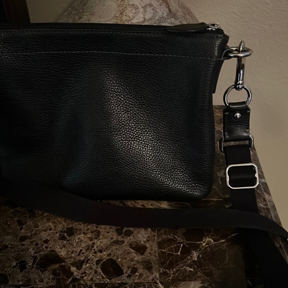 Coach Handbags - Black leather coach cross body